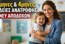 Τι ισχύει για τις 3μηνες ή 4μηνες Άδειες Ανατροφής Άνευ Αποδοχών;